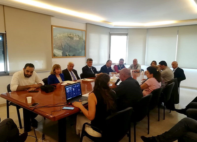 وفد من لجنة التنسيق اللبنانيّة-الأميركيّة (LACC) يزور مكاتب لقاء سيدة الجبل والمجلس الوطني لرفع الاحتلال الايراني عن لبنان